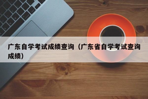 广东自学考试成绩查询（广东省自学考试查询成绩）